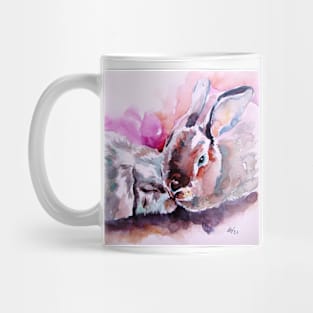 Cute rabbits II Mug